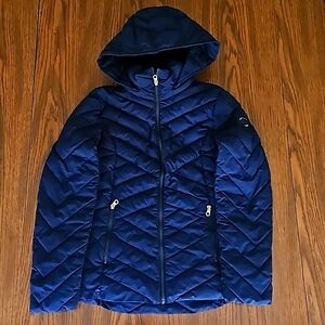 Nautica Chevron Short Stretch Hooded Jacket - Insulated, Packable (For Women)